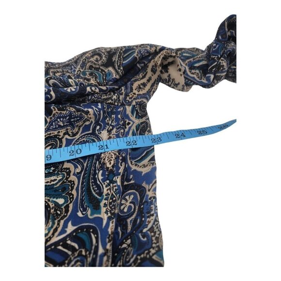 Sami & Jo Shirt Womens 1X Multicolor Pullover Blouse Boho Career Vacation - Picture 7 of 8